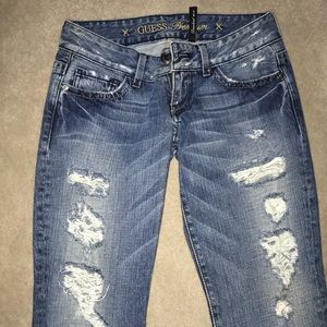 Guess premium daredevil bootcut jeans size 26